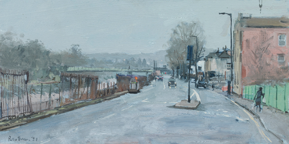 Cumberland Road, Grey Misty Morning, 2021