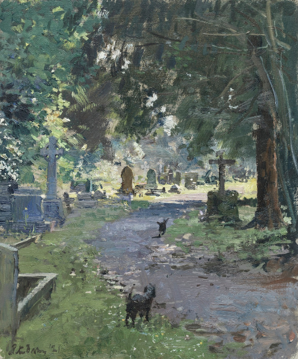 Meeting of Dogs, Locksbrook Cemetery, 2021