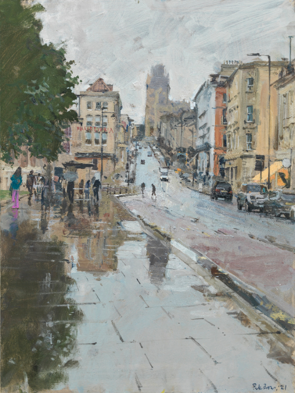 Park Street, Rain, 2021