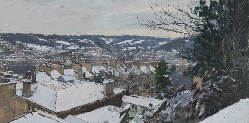 Snow from St Stephen’s Road, 2021