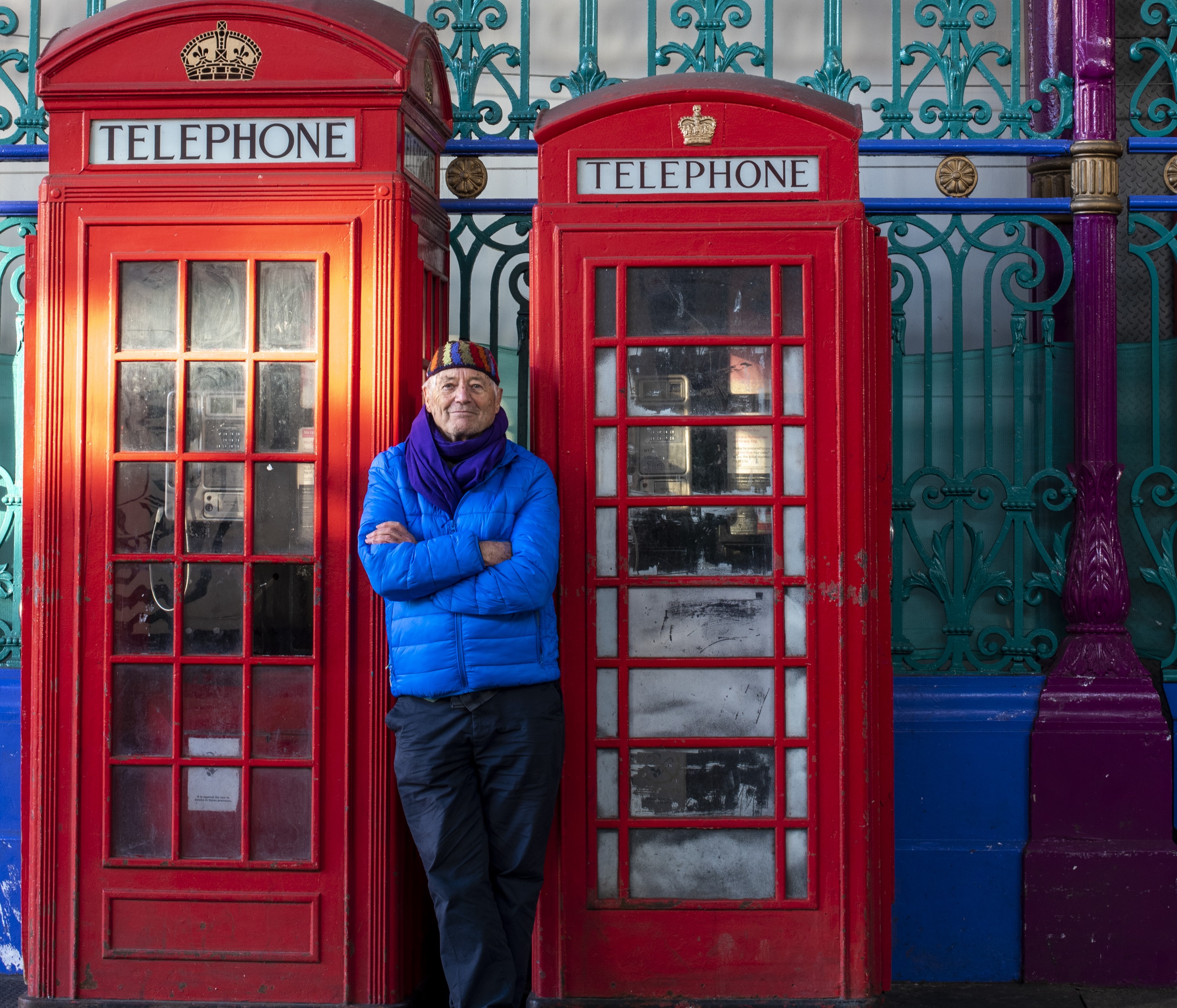 Image: Kaffe Fassett in London