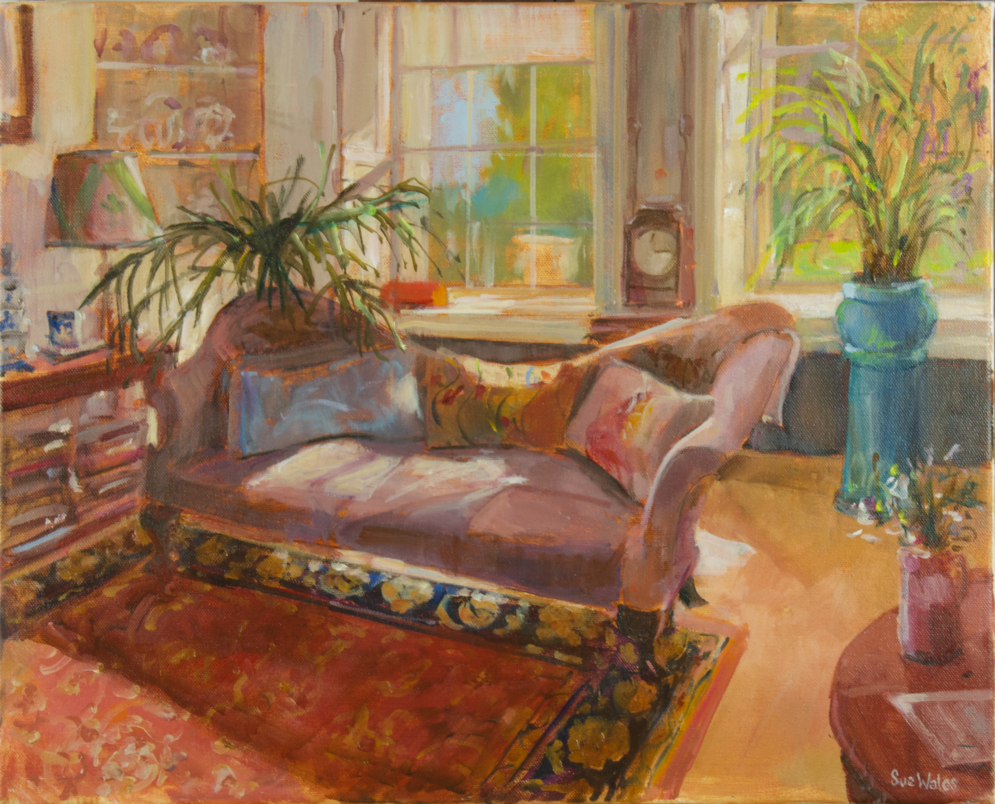 Sunlight Through Window