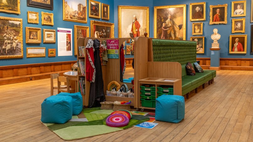 Art Explorers Area, Upper Gallery / Petra Mirosevic-Sorgo