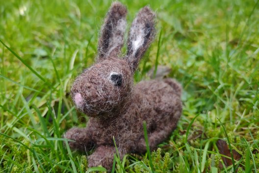 Introduction to 3D Needle felting - The Lost Spells HARE