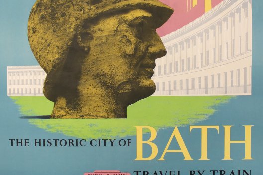 Travel by Train poster crop