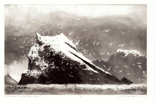 Norman Ackroyd, The Rumblings Muckle Flugga Shetland
