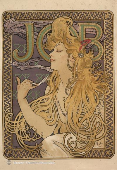 12. Job 1897, Alphonse Mucha