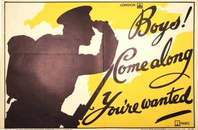 Boys come along you're wanted, 1915